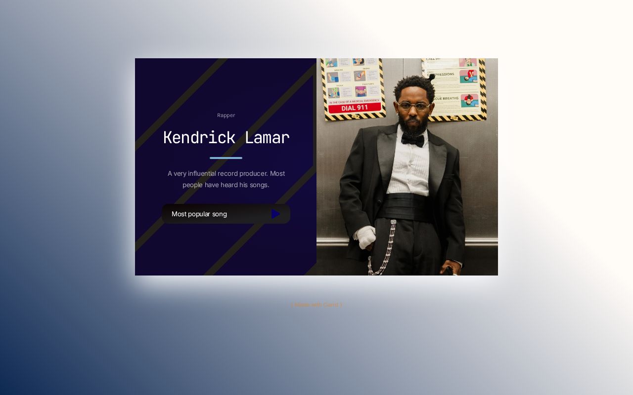 Carrd profile picture for @kend